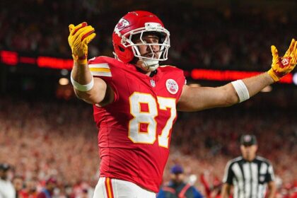 Taylor Swift has savage celebration after Travis Kelce scores first touchdown of 2026 season