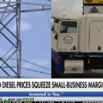 Record-high diesel prices squeezing small business margins amid Middle East tensions | Fox Business Video