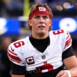Giants’ season-opening high comes crashing down as Jaxson Dart’s knee injury overshadows Rams’ blowout win