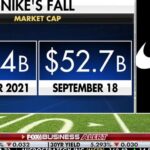 Nike stock slides as brand faces backlash and S&P 100 exit | Fox Business Video