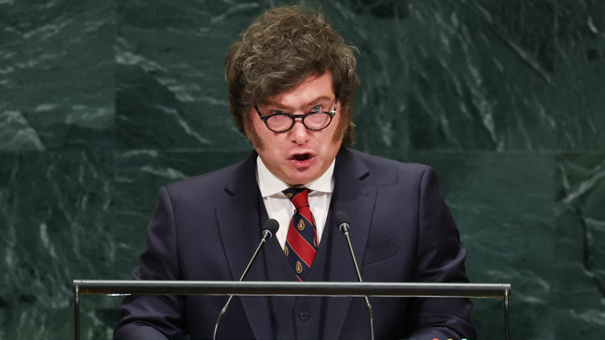 Javier Milei shreds ‘useless’ UN to its face in fiery speech to ‘fatally arrogant parasites’