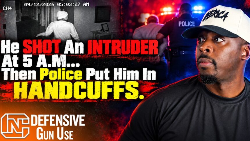 He Shot An Intruder At 5 A.M… Then Police Put Him In Handcuffs