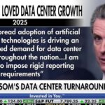 Gavin Newsom shifts stance on AI and data centers, drawing criticism | Fox Business Video