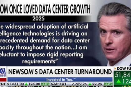 Gavin Newsom shifts stance on AI and data centers, drawing criticism | Fox Business Video