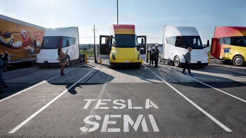 Tesla begins delivering Semi trucks to customers after years of delays