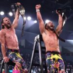 The Young Bucks make AEW history with victory in three-way ladder match at All Out