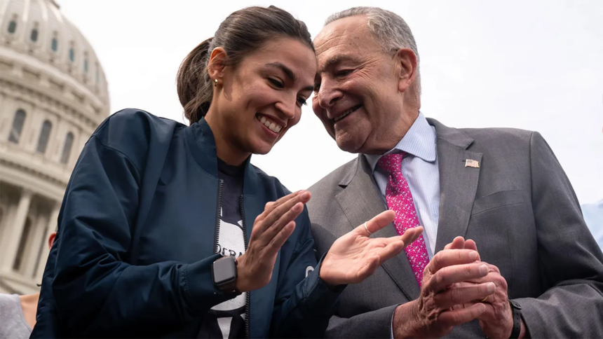 AOC gives major hint about 2028 as Democrat civil war looms