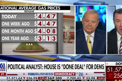 Gas prices and war will decide the midterm elections, Joe Concha predicts | Fox Business Video
