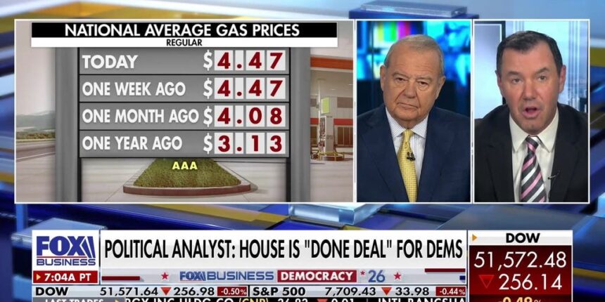 Gas prices and war will decide the midterm elections, Joe Concha predicts | Fox Business Video