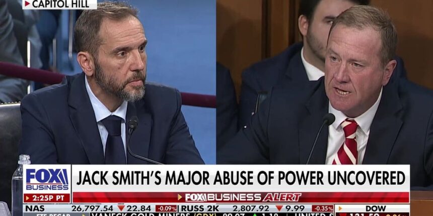 Republican senators ERUPT at Jack Smith during explosive Judiciary Committee hearing | Fox Business Video