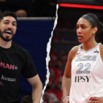 Enes Kanter Freedom speaks out on A’ja Wilson playoff incident with Fever fan, after Natasha Cloud encounter