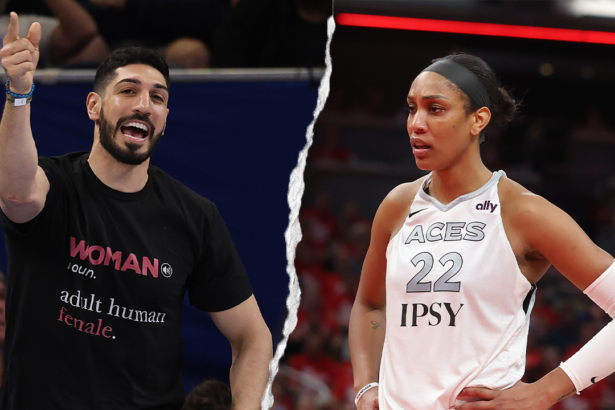 Enes Kanter Freedom speaks out on A’ja Wilson playoff incident with Fever fan, after Natasha Cloud encounter