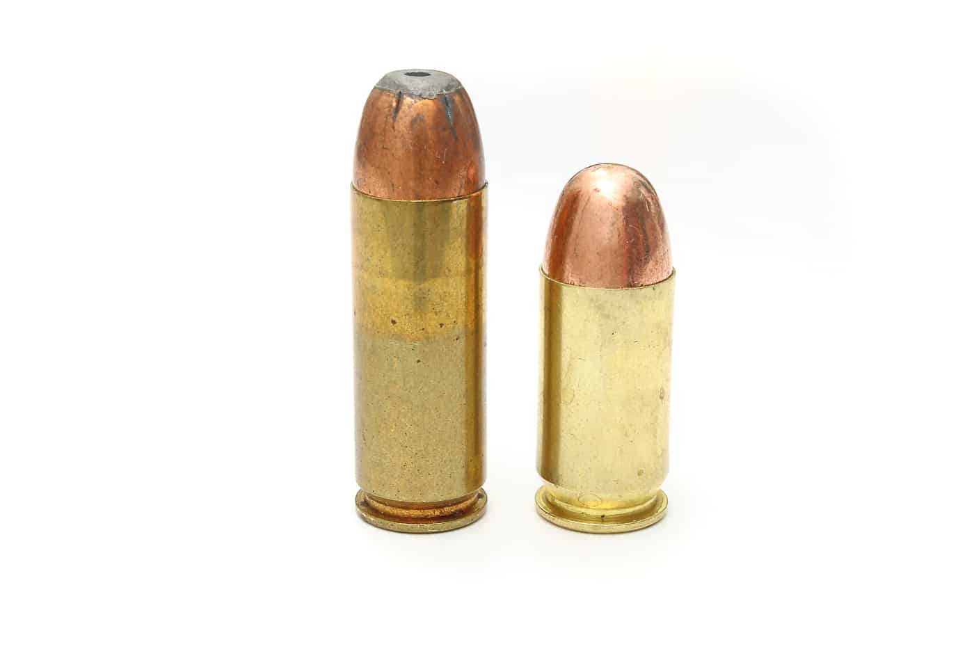 .45 Winchester Magnum cartridge compared to .45 ACP