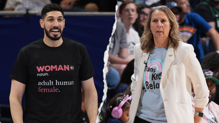 Enes Freedom rips Cheryl Reeve for saying women’s sports advocates ‘don’t want transgender people to exist’