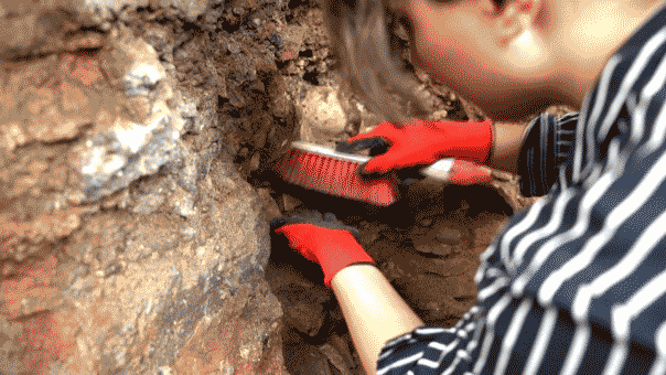 Workers renovating major city street stumble on ancient discovery buried 20 feet below