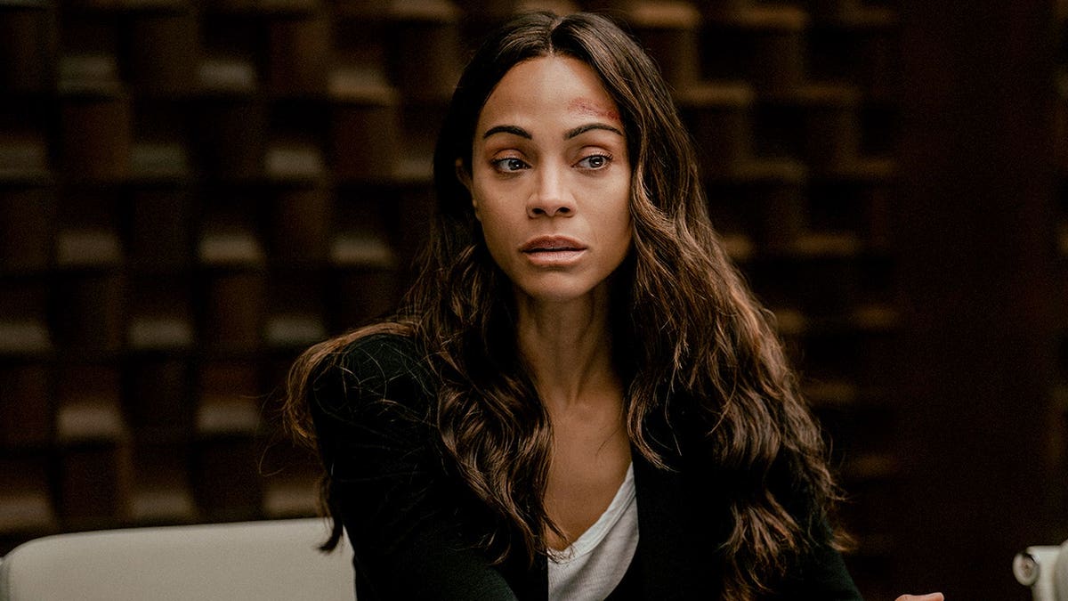 Zoe Saldaña as Joe in Lioness.
