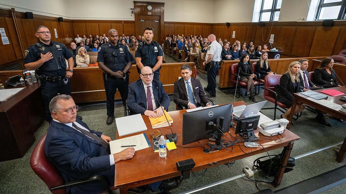 Weinstein in Manhattan Court.