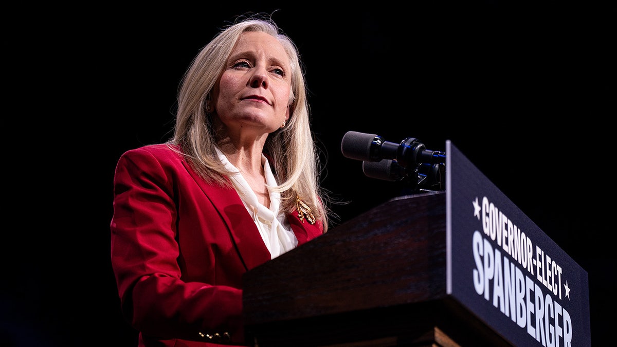 Abigail Spanberger addressed audiences following her election as governor of Virginia