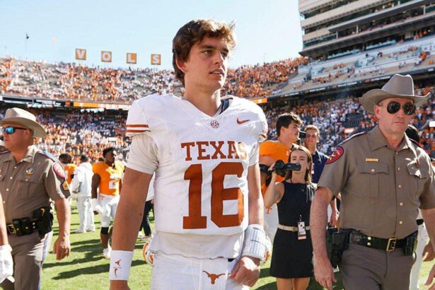 College football week 4 contenders, pretenders: Texas survives, Michigan’s karma and coaches are sweating