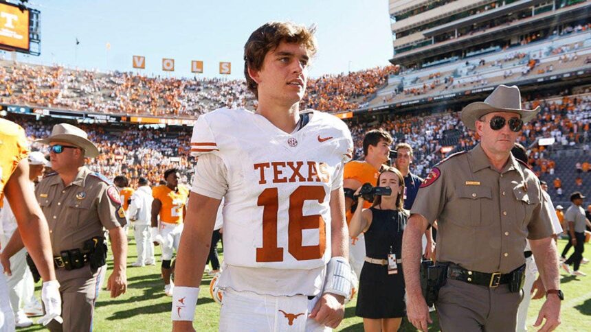 College football week 4 contenders, pretenders: Texas survives, Michigan’s karma and coaches are sweating