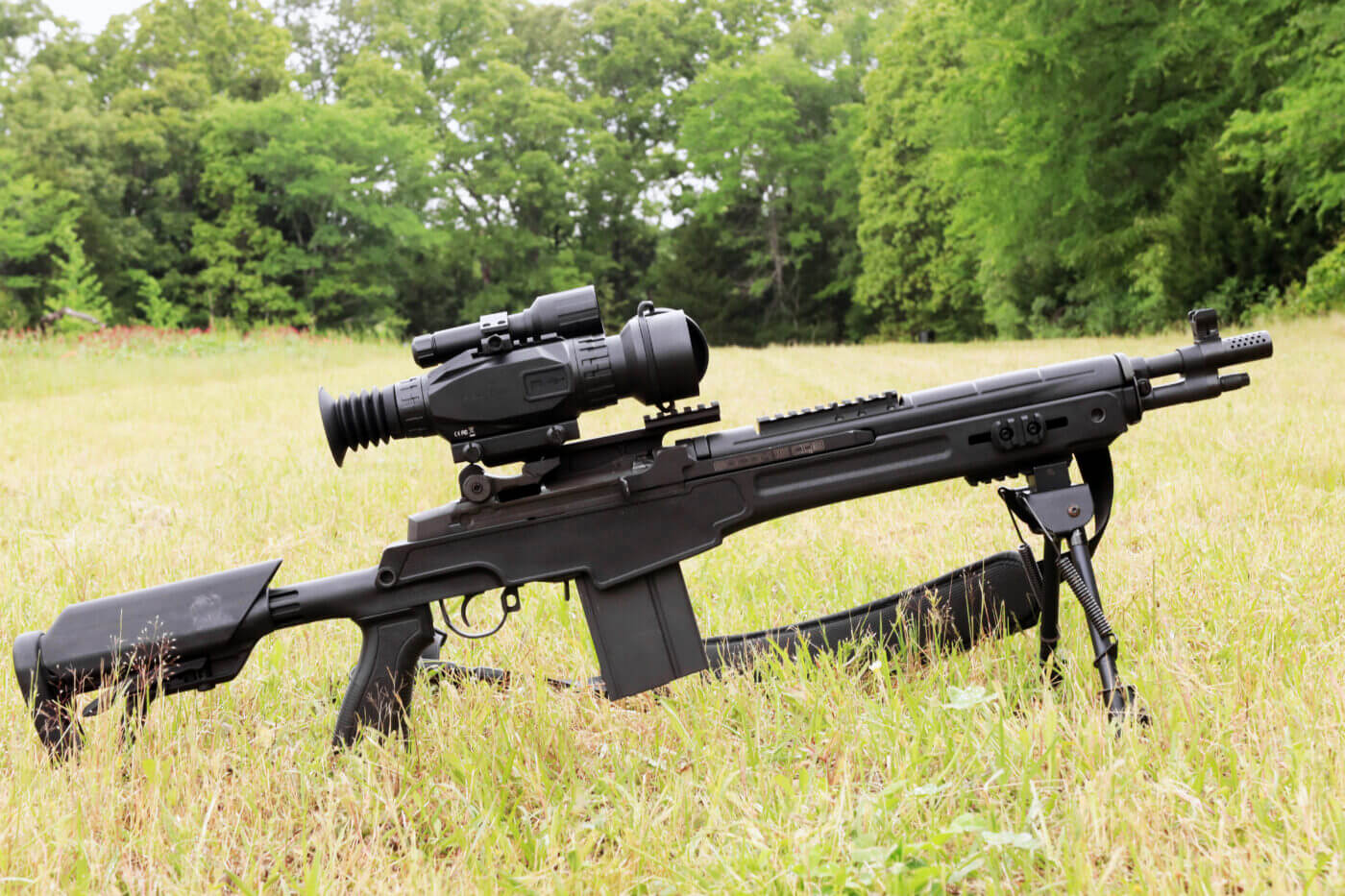 Atticus shoulders his scoped M1A for hog hunting, proving the SOCOM 16 CQB's weight is no problem when the rifle fits you right. After trying ARs, AKs and bolt-actions, this is the one that finally clicked for him. Confidence in hitting the target matters more to him than shaving ounces.