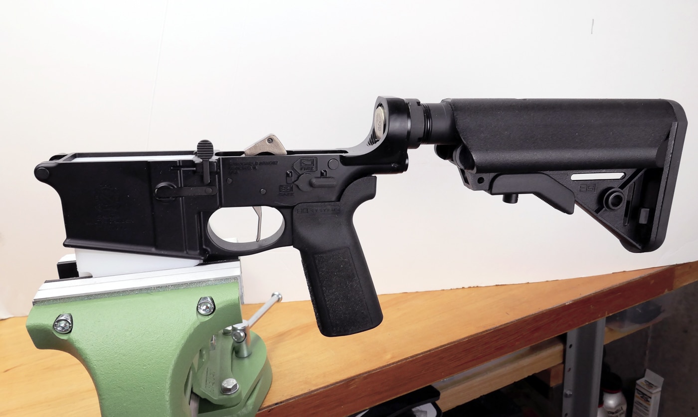 author installed a Geissele Super Semi-Automatic trigger in the Springfield Armory AR-10