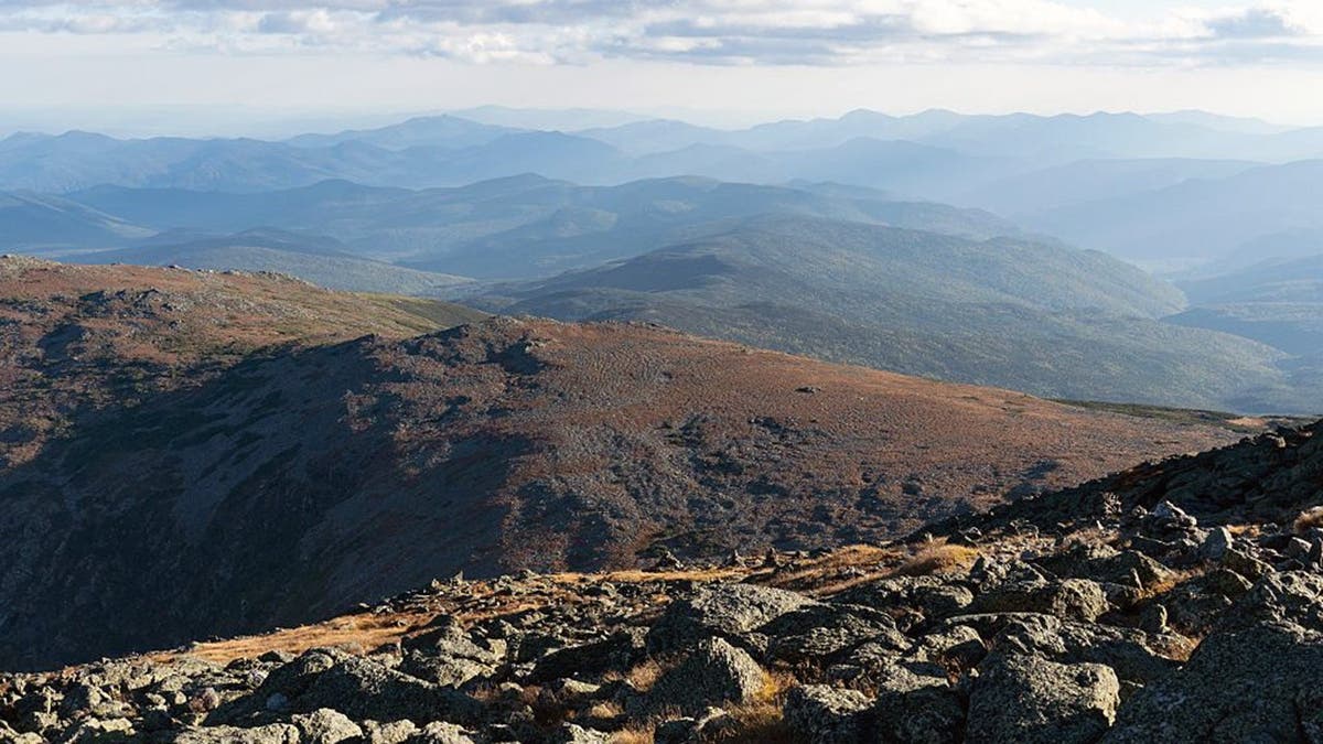 Boulder field on the slopes of Mt. Washington in New Hampshire.