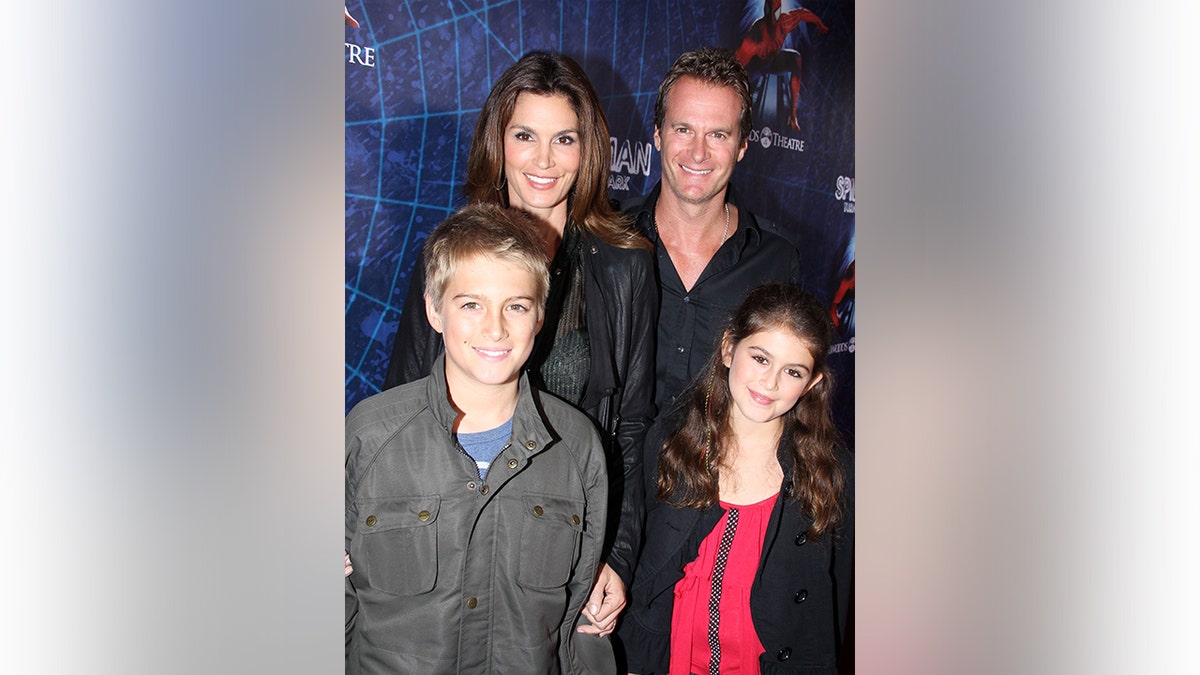 Photo of Presley Gerber with his family before his untimely death