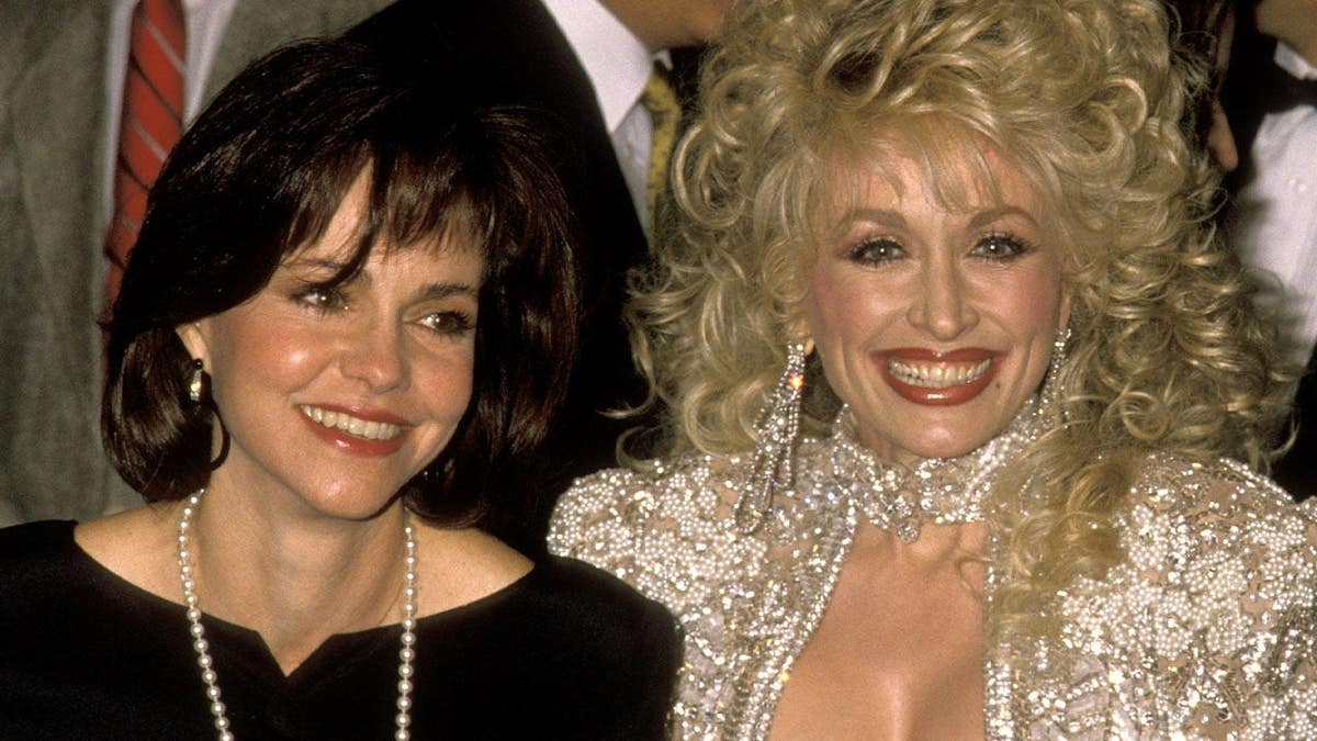 Sally Field and Dolly Parton