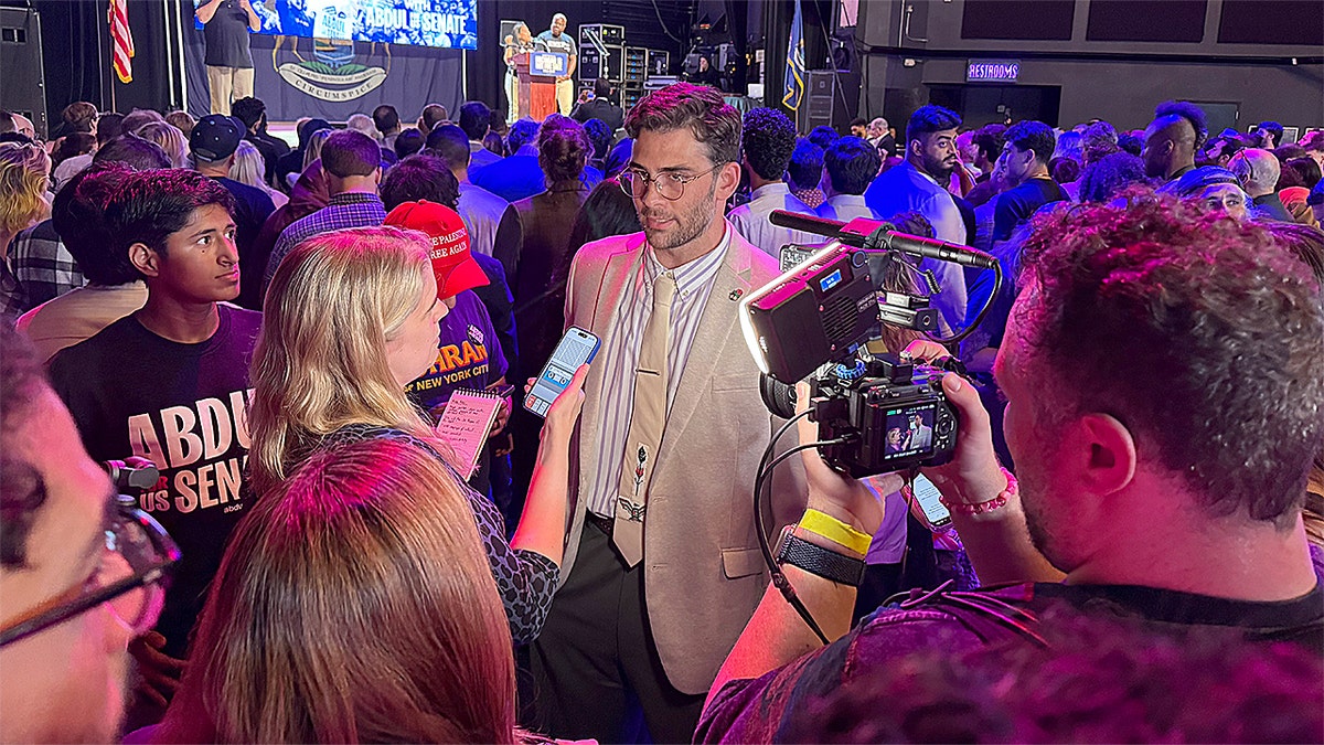 Hasan Piker at El-Sayed primary night event