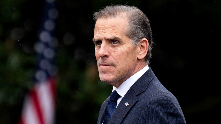 Hunter Biden outside the White House