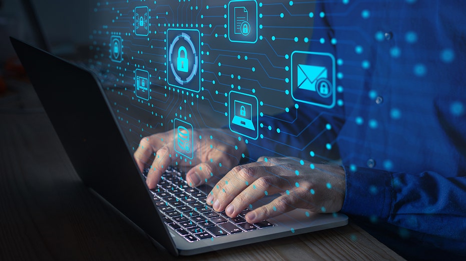 Cyber security IT engineer working on protecting network against cyberattack from hackers on internet.