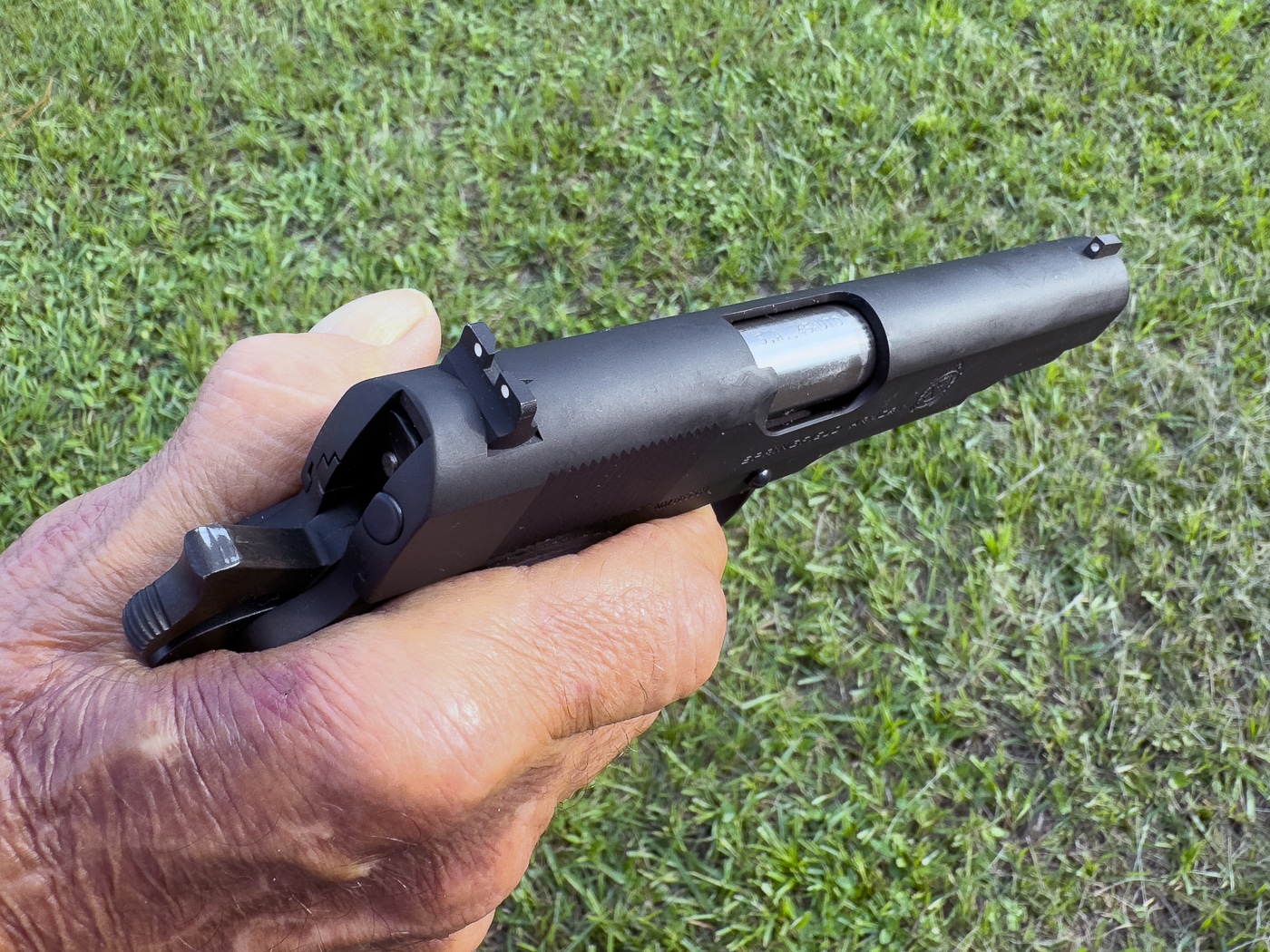 improved sights on Springfield 1911 Mil-Spec
