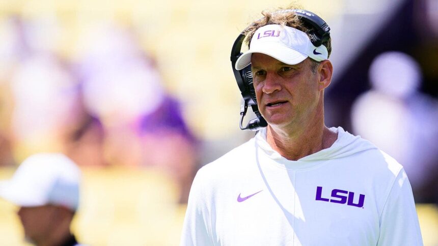 LSU holds off on adding players with NFL ties as SEC lawsuit looms over program, Lane Kiffin