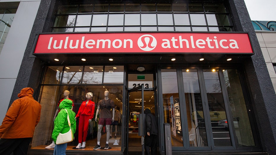 A Lululemon store