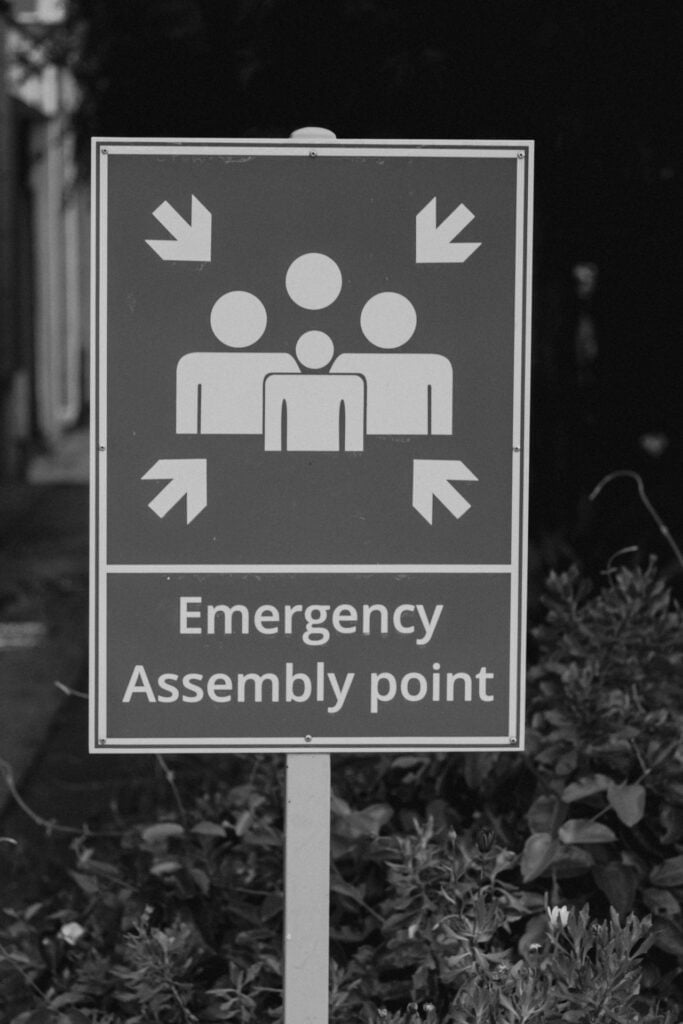 emergency rally point