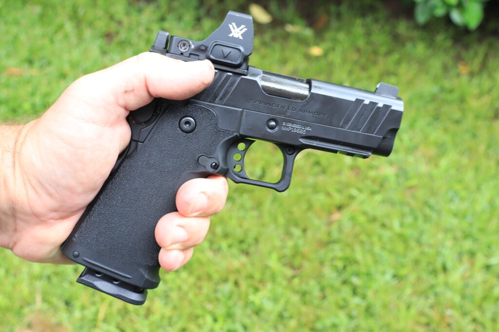Springfield prodigy pistol left side