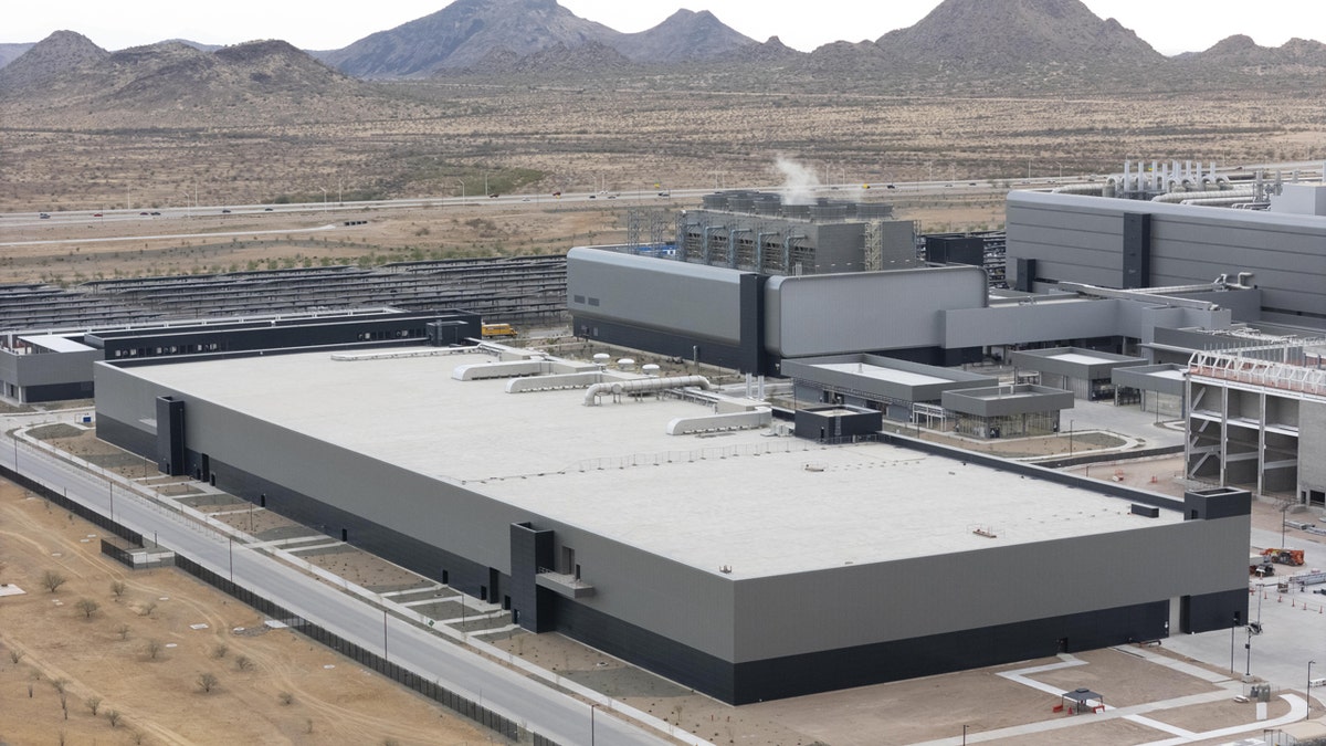 The Taiwan Semiconductor Manufacturing Company (TSMC) fabrication plant in Phoenix