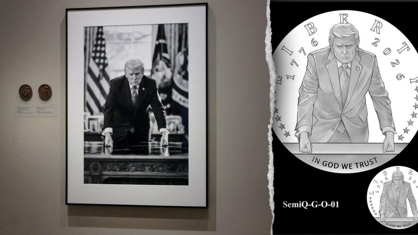 Gold Trump coin moves forward after Treasury invokes rare authority