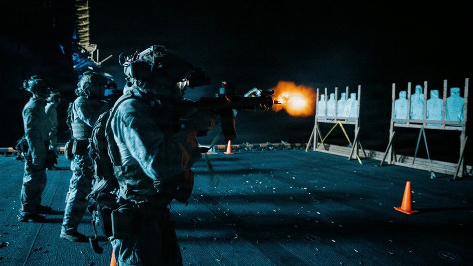 US Marines conduct live-fire training