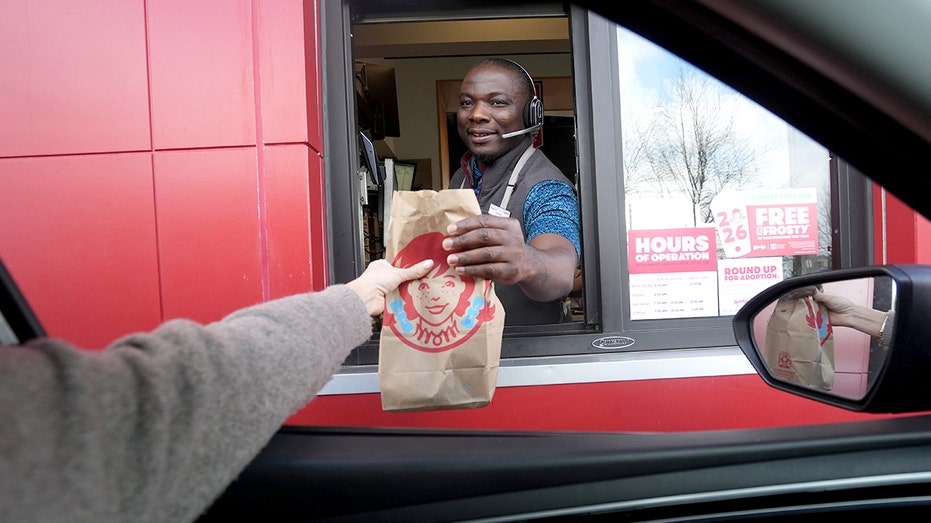 Wendy's drive-thru in Ohio