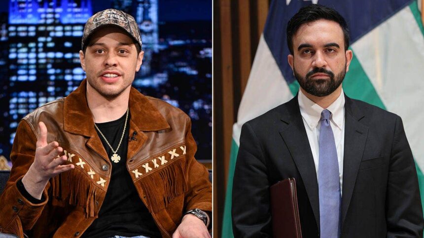 Pete Davidson calls out NYC mayor Zohran Mamdani over highway mess