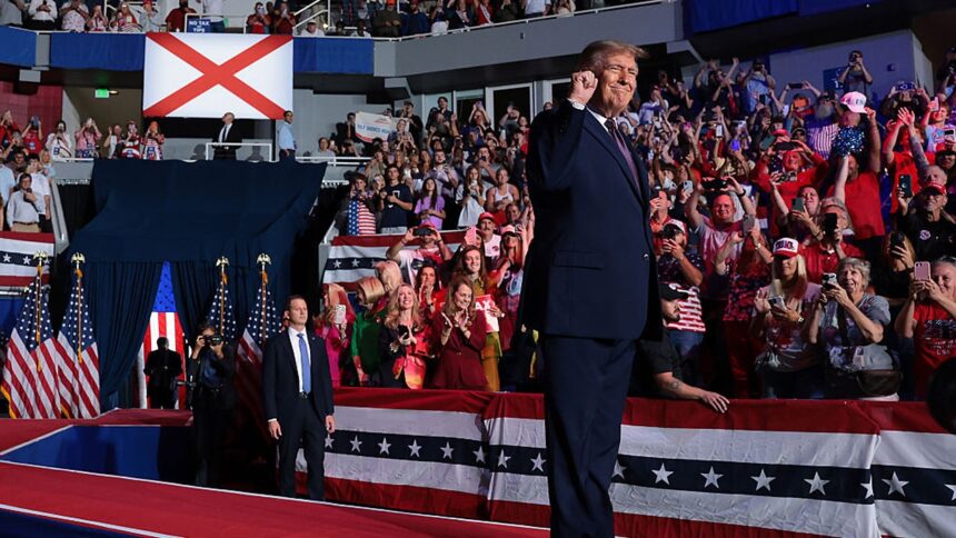 Three college students face federal charges over alleged threats against Trump ahead of campus rally