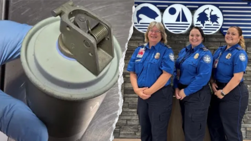 Airport X-ray exposes dangerous weapon illegally concealed in passenger’s carry-on