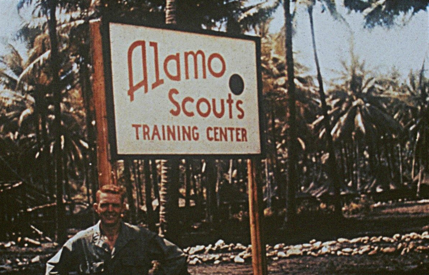 Alamo Scouts Training Center on Fergusson Island in the DEntrecasteaux Islands of eastern New Guinea