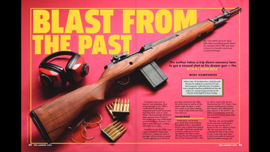 Blast from the Past: M1A-A1 Bush Rifle