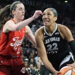 Season’s over: Caitlin Clark leaves it all on court with bloody mouth as Fever fall in Game 3