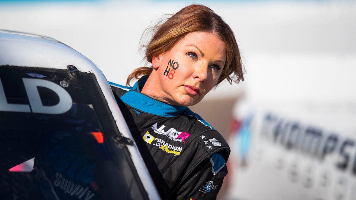 Jennifer Jo Cobb during the Lucas Oil 150 Championship race at Phoenix Raceway.