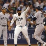Yankees lose ALDS Game 1 to Rays as Austin Wells is thrown out at third after breaking up no-hitter