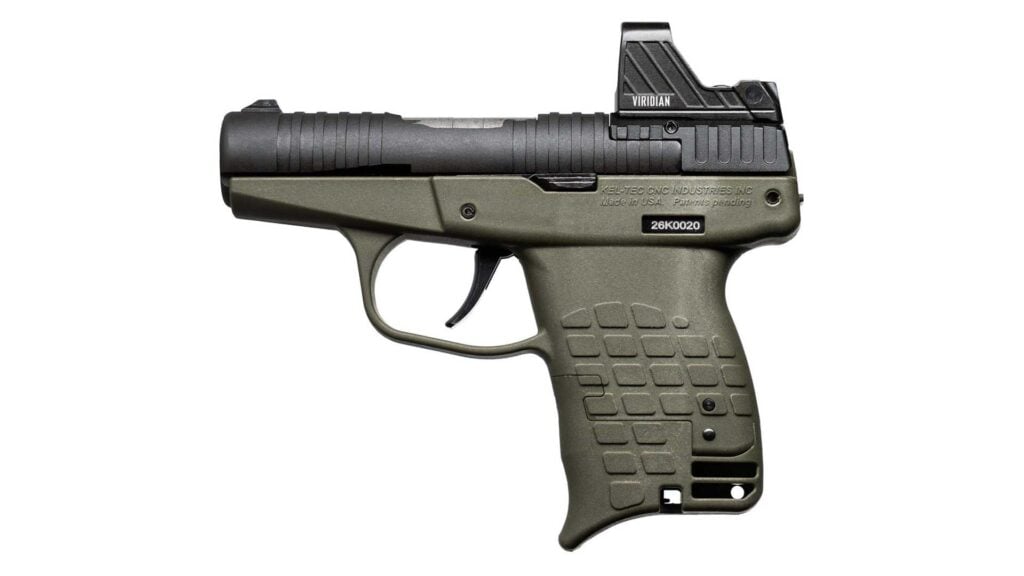 PR-3AT from keltec a 380 handgun that loads from a clip into its internal magazine